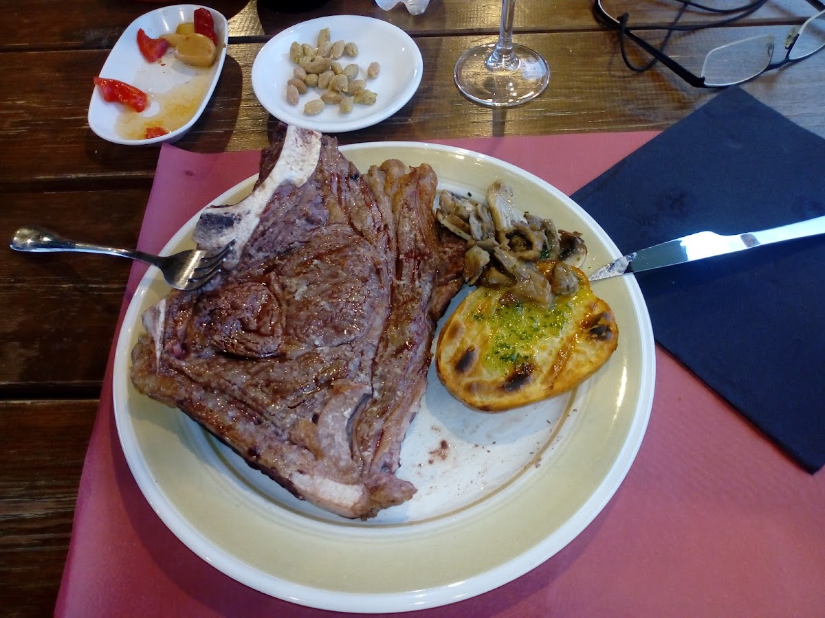 Entrecot a la brasa